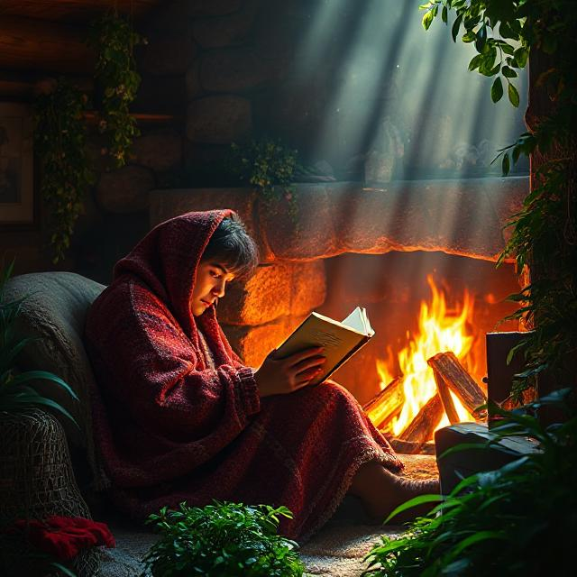 Cuddle up with a good book